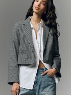 Maeve Boxy Crop Blazer
